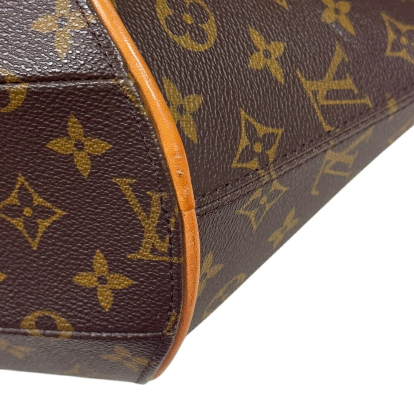 Louis Vuitton Ellipse, Brown, Canvas, handbag