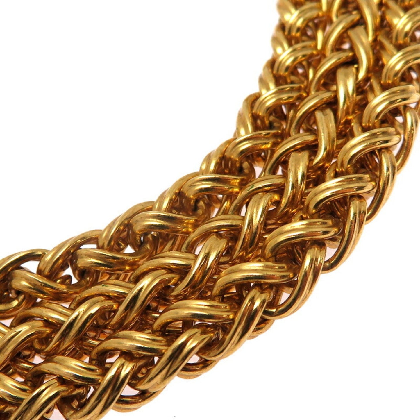Chanel Coco Mark, Gold, Gold Plated, belt