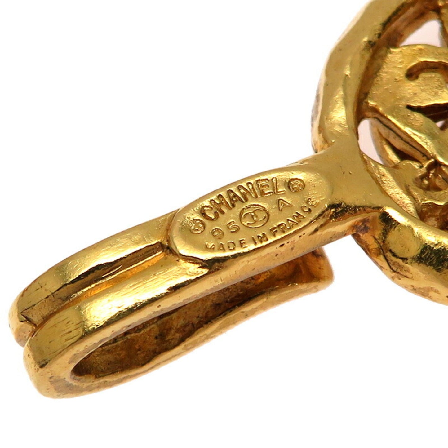Chanel Coco Mark, Gold, Gold Plated, belt