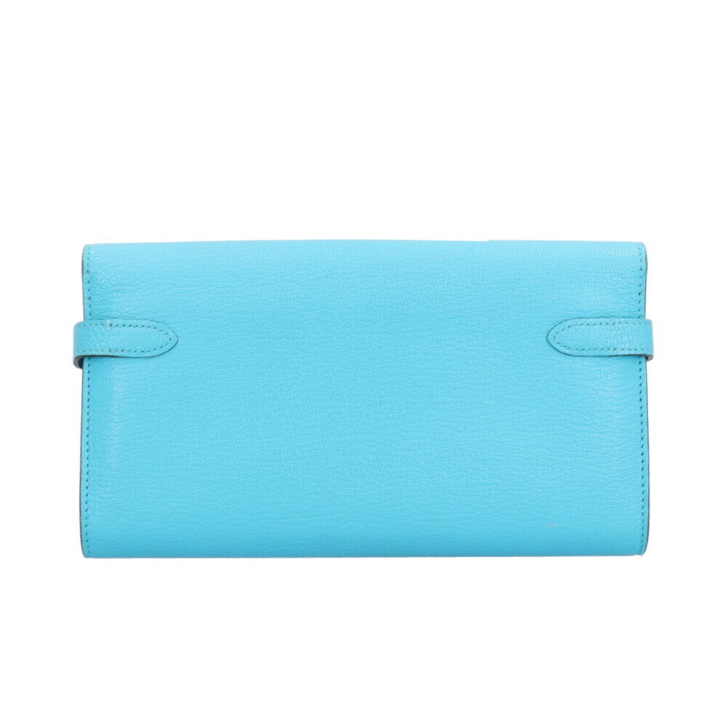 Hermès Kelly, Blue, Leather, wallet