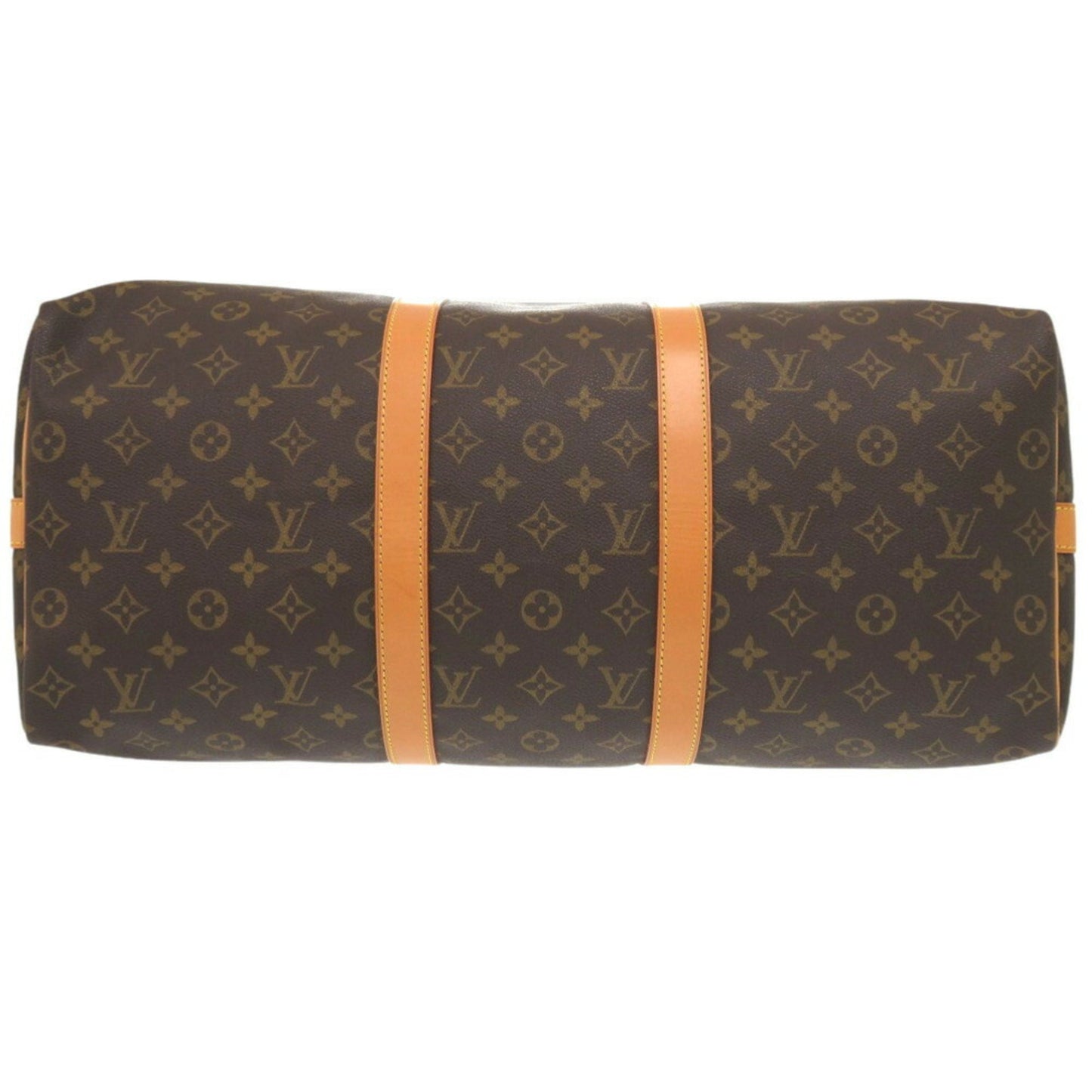 Louis Vuitton Keepall Bandouliere 50, Brown, Canvas, travel