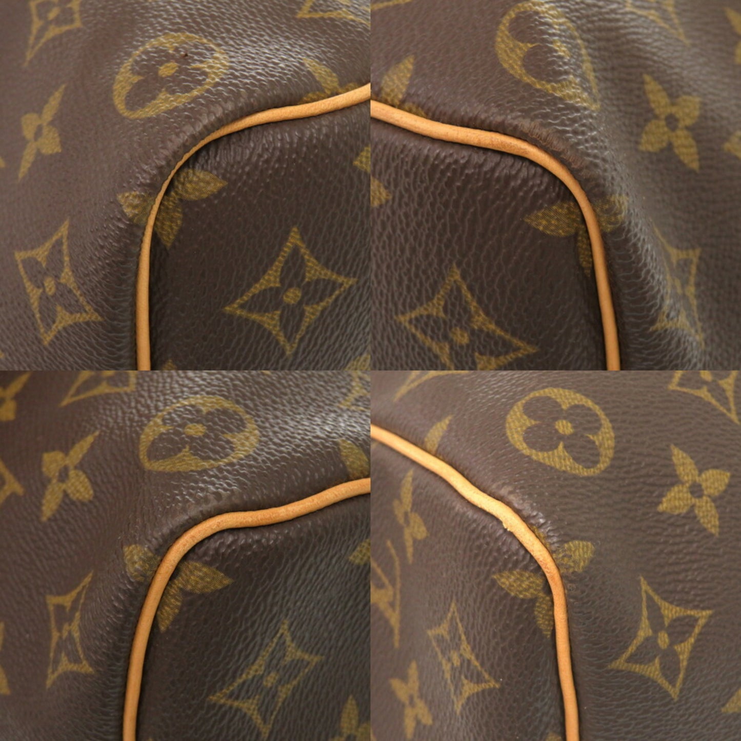 Louis Vuitton Keepall Bandouliere 50, Brown, Canvas, travel
