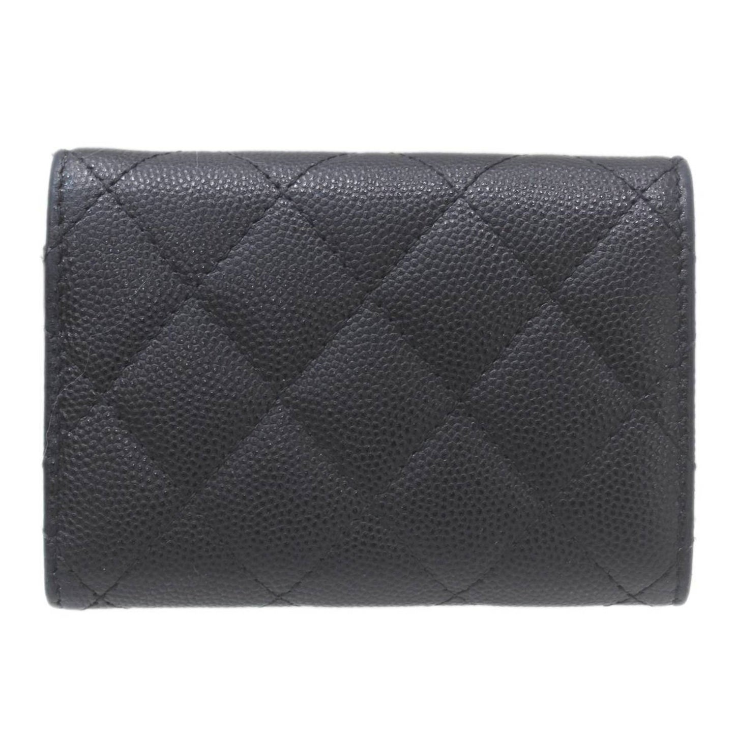 Chanel Porte monnaie, Black, Leather, wallet