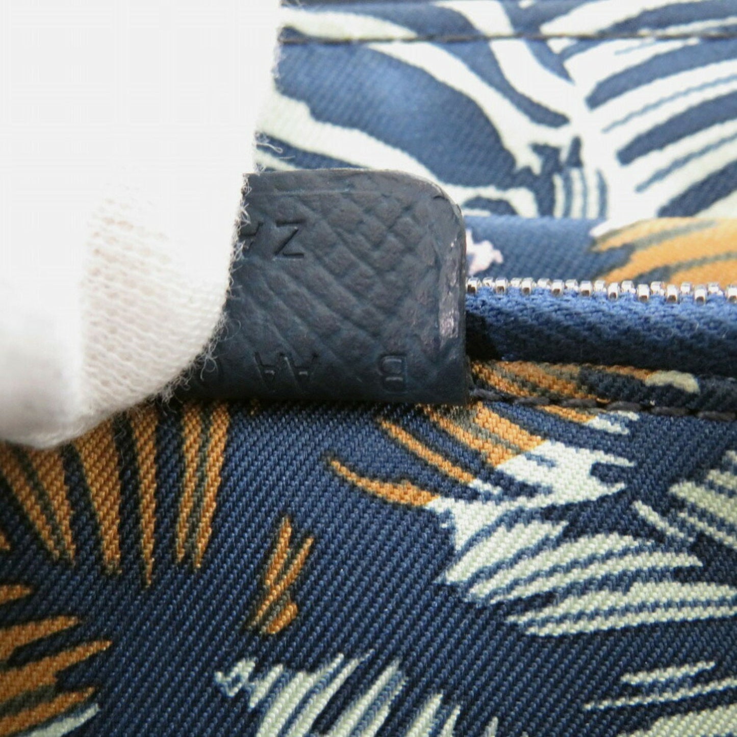 Hermès Silk'In, Navy, Leather, wallet