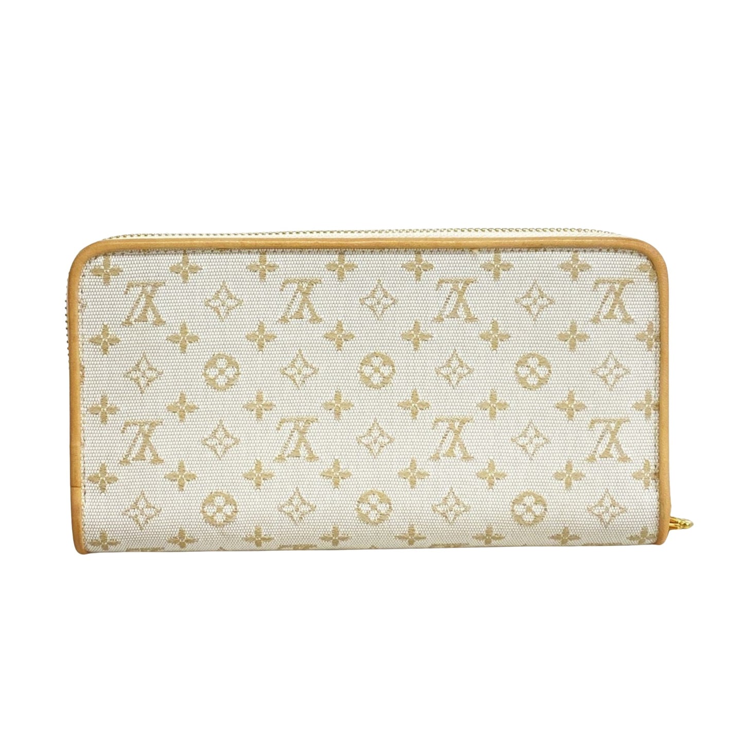 Louis Vuitton Zippy wallet, Ecru, Canvas, wallet