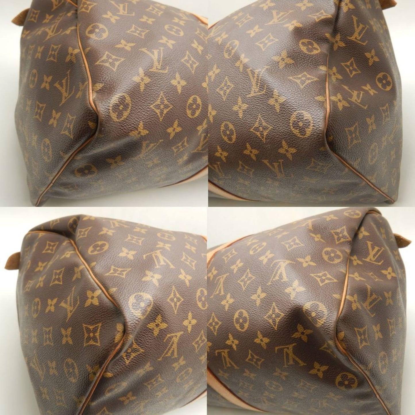 Louis Vuitton Keepall 50, Brown, Canvas, travel