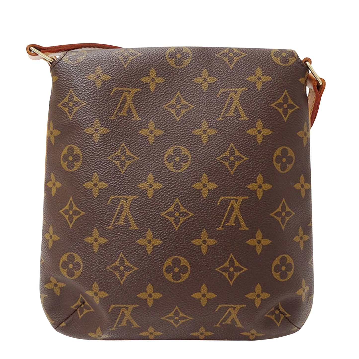Louis Vuitton Musette Salsa, Brown, Canvas, shoulder