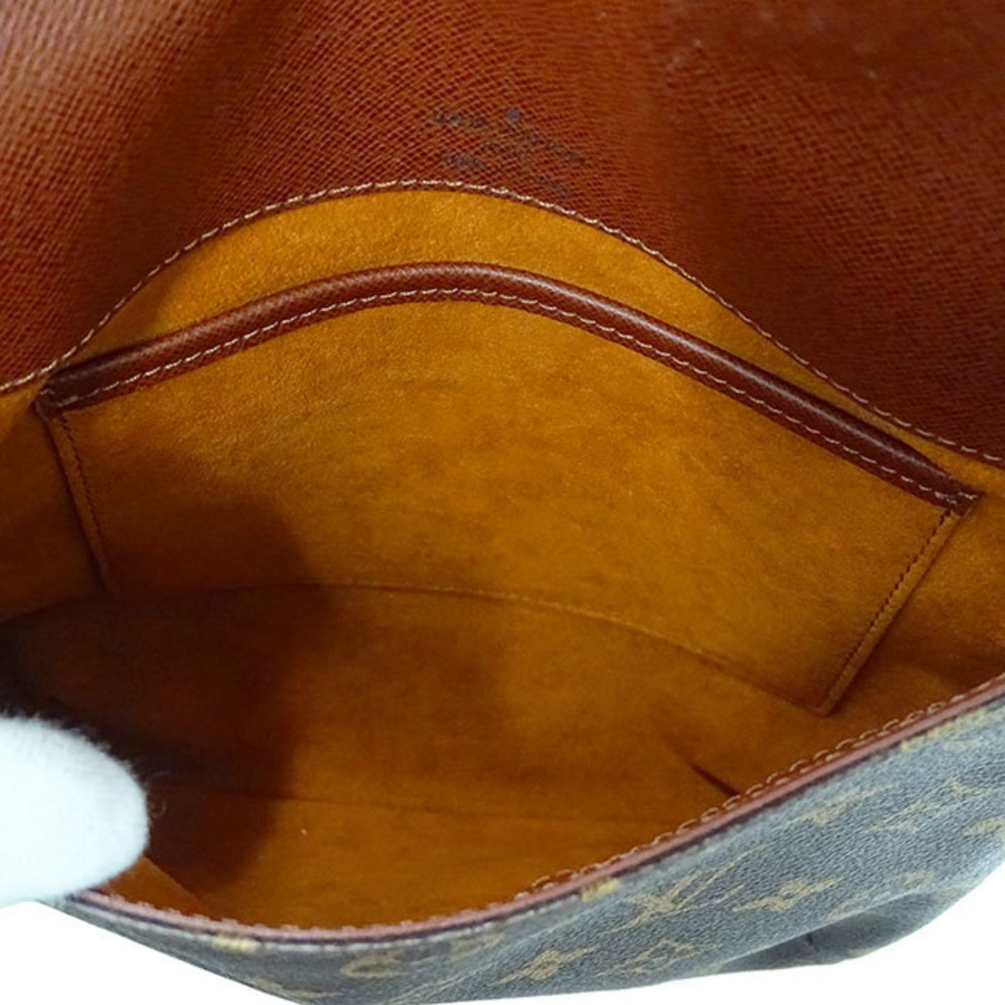 Louis Vuitton Musette Salsa, Brown, Canvas, shoulder