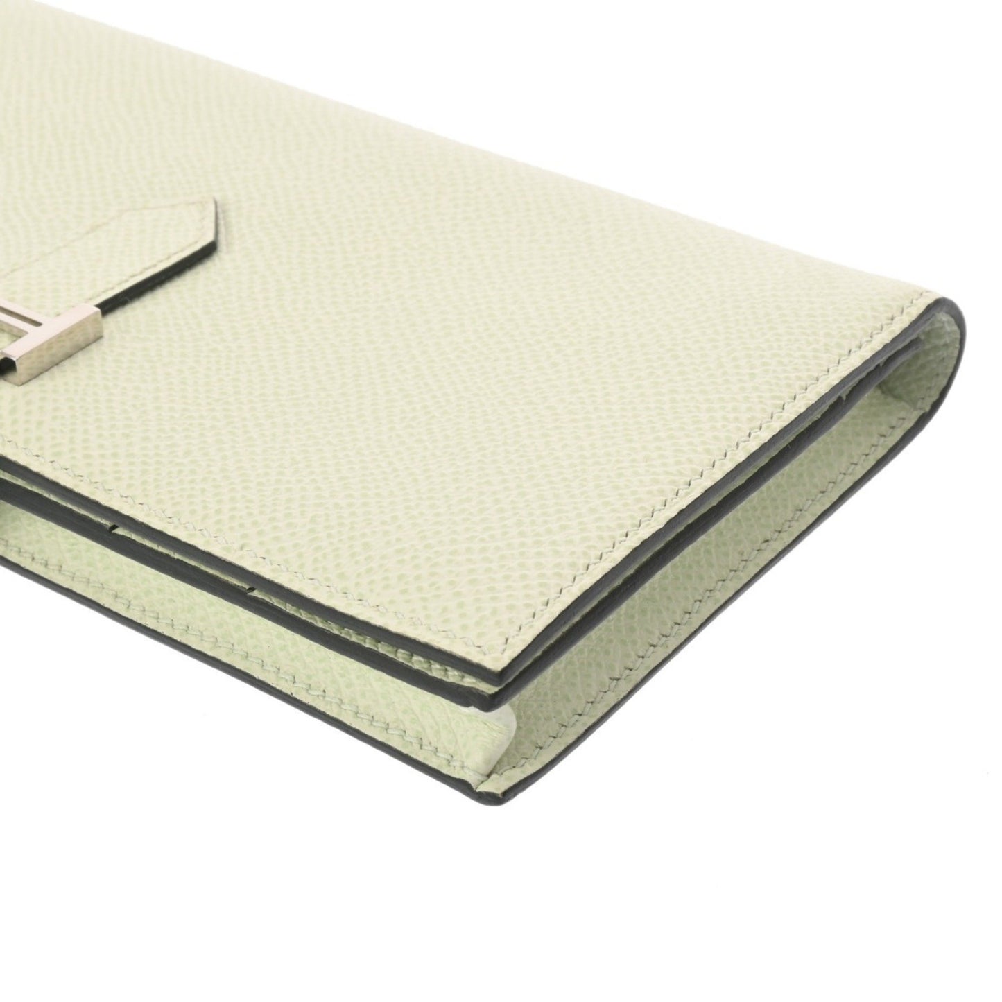 Hermès Béarn, Beige, Leather, wallet