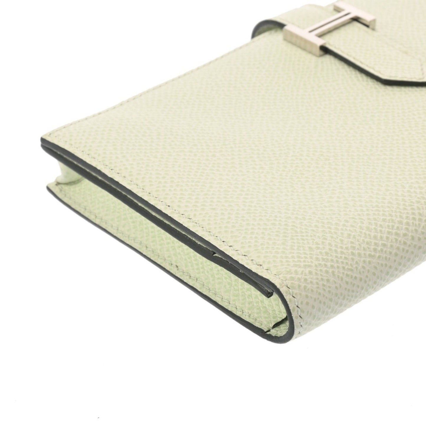 Hermès Béarn, Beige, Leather, wallet