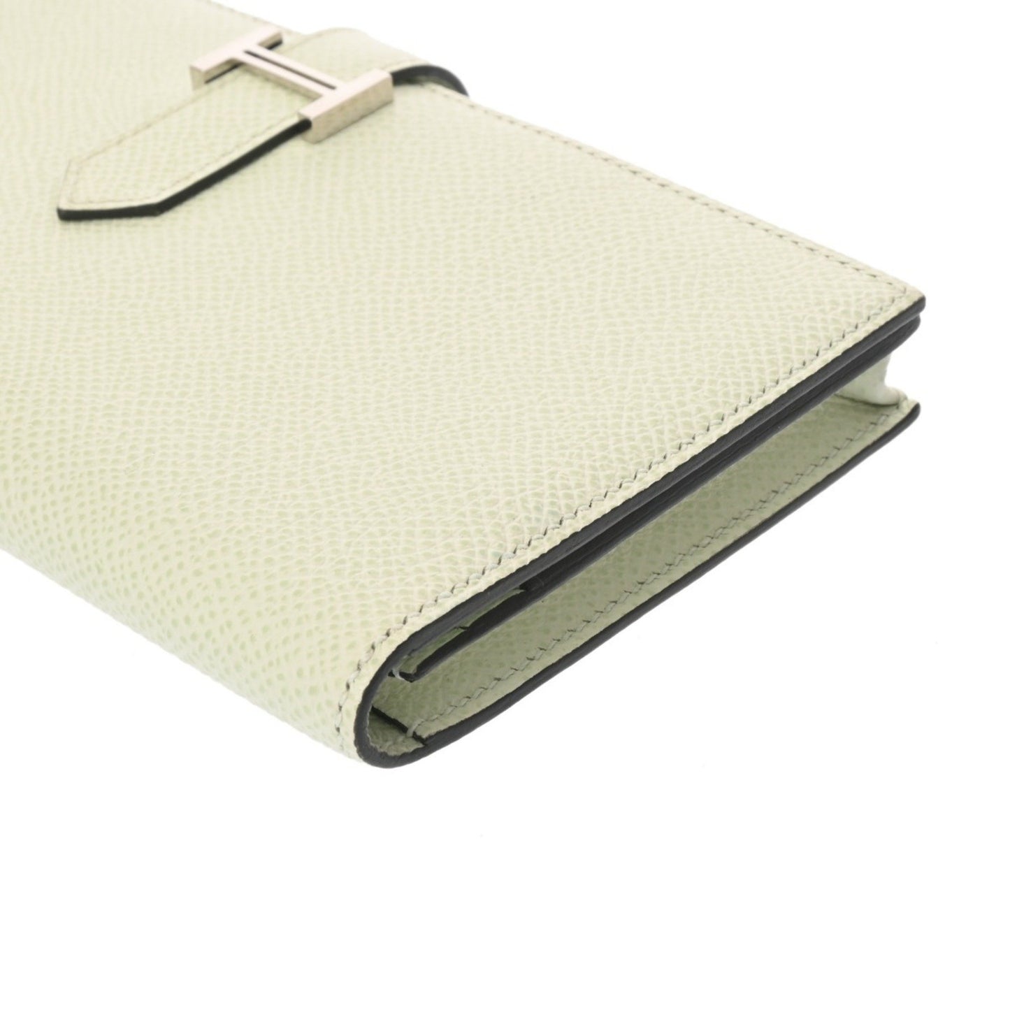 Hermès Béarn, Beige, Leather, wallet