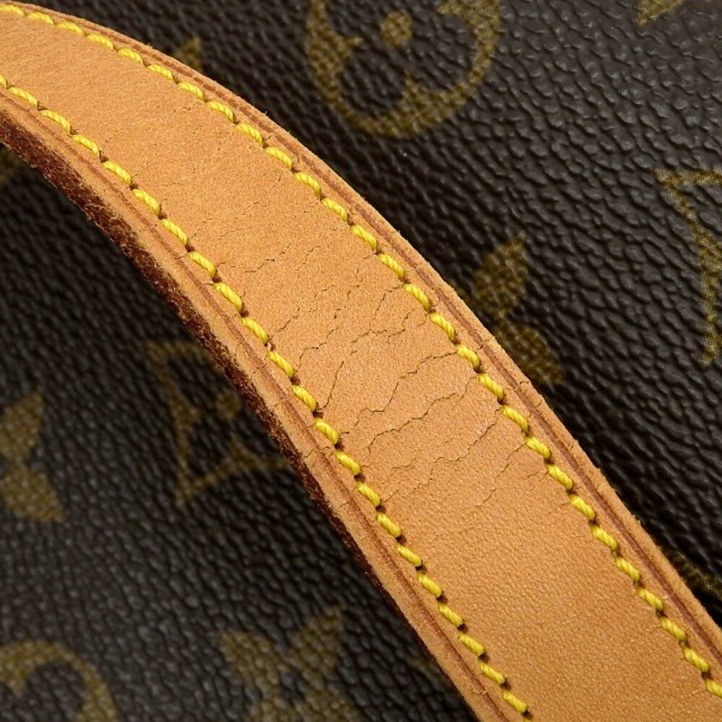 Louis Vuitton Shopping, Brown, Canvas, tote