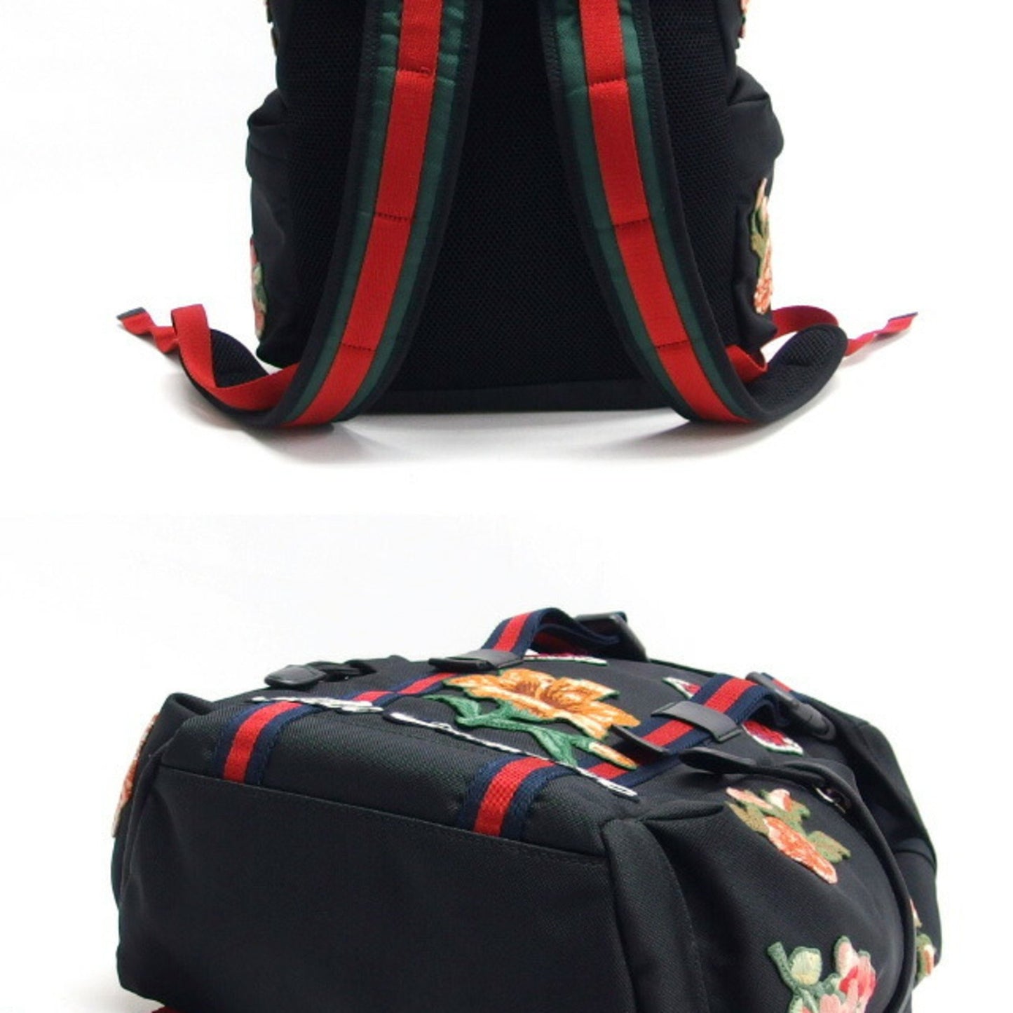 Gucci, Black, Canvas, backpack