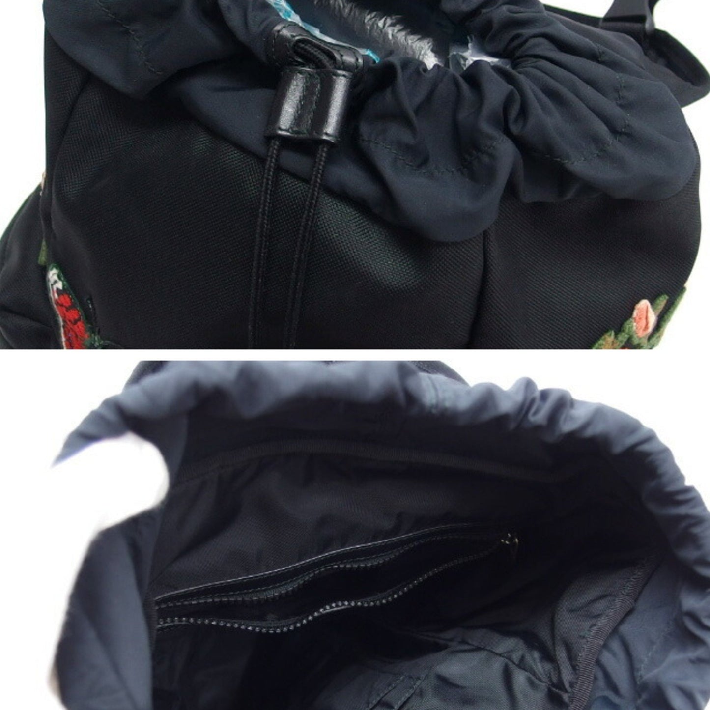 Gucci, Black, Canvas, backpack