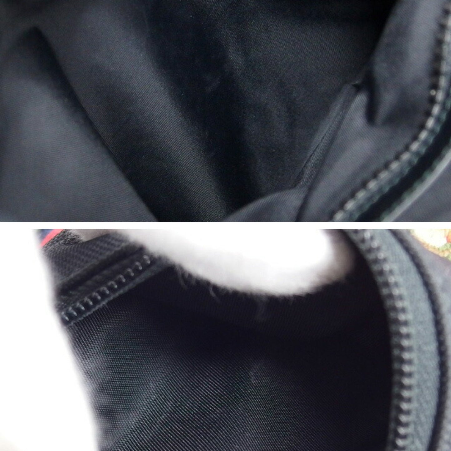 Gucci, Black, Canvas, backpack