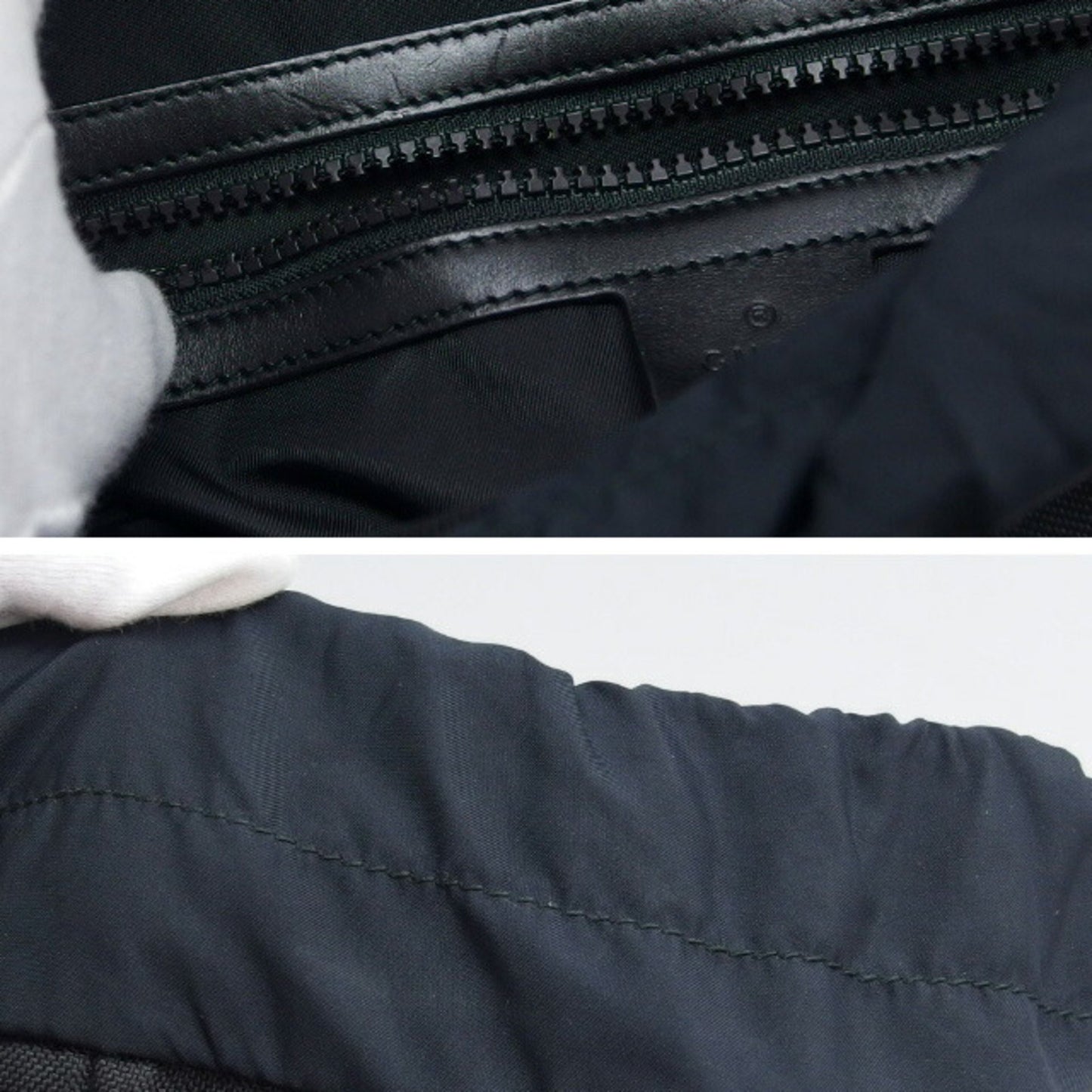 Gucci, Black, Canvas, backpack