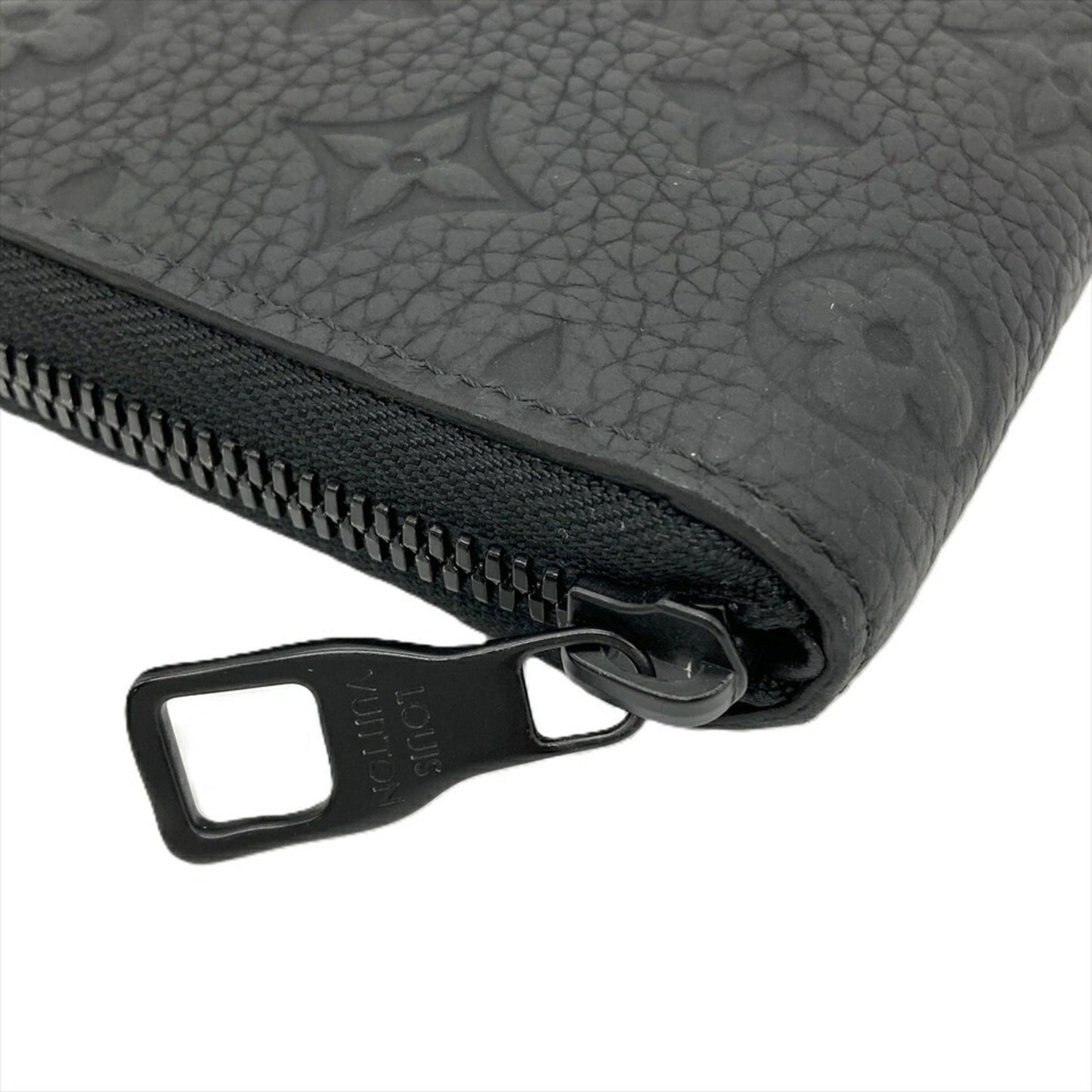 Louis Vuitton Zippy Wallet Vertical, Black, Leather, wallet
