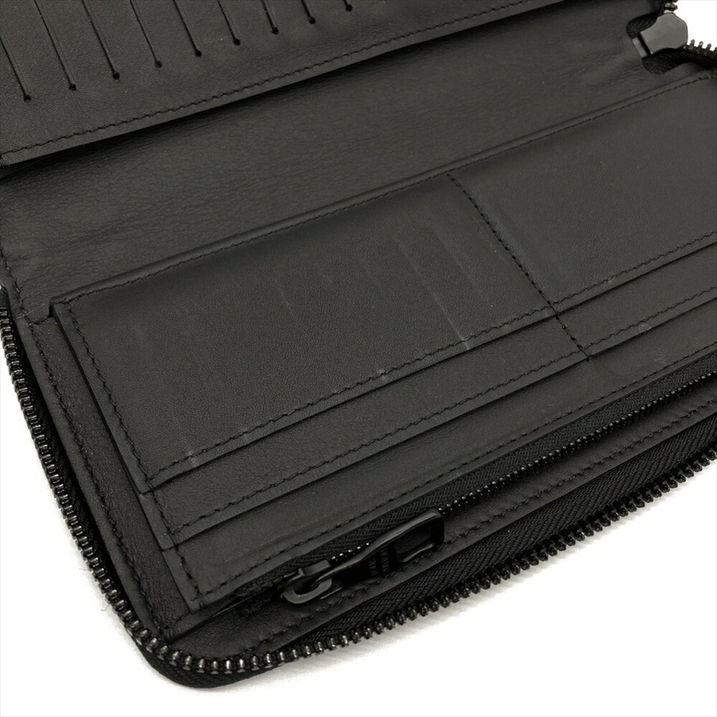 Louis Vuitton Zippy Wallet Vertical, Black, Leather, wallet