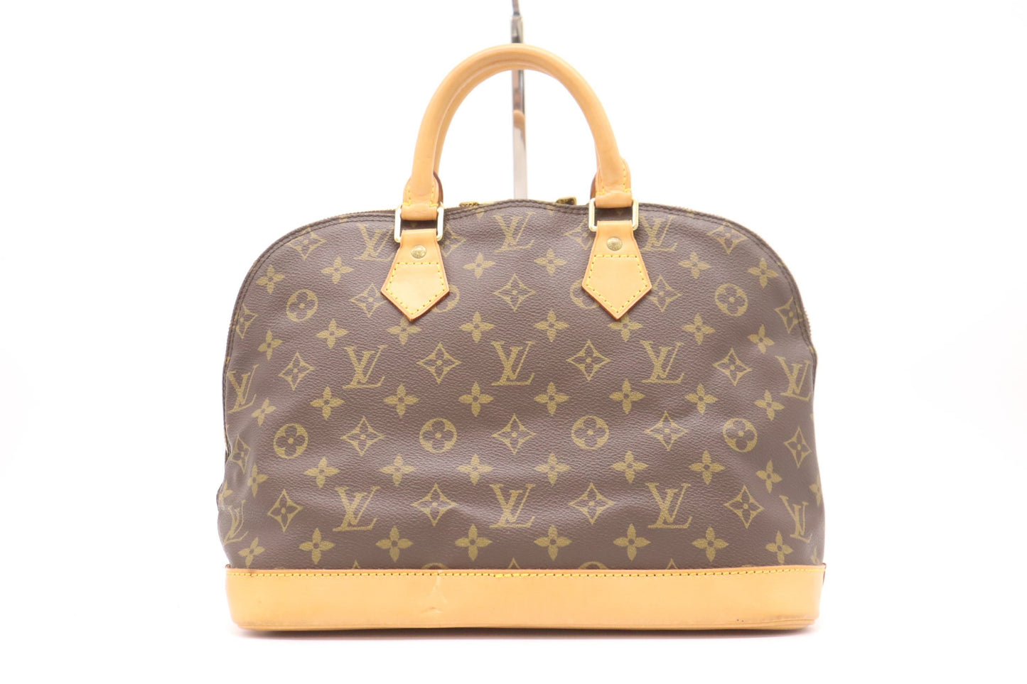 Louis Vuitton Alma, Brown, Canvas, handbag