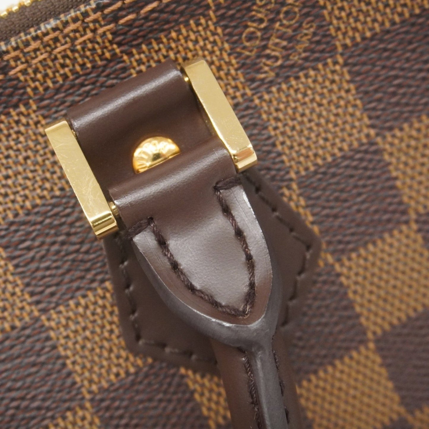Louis Vuitton Alma, Brown, Canvas, handbag