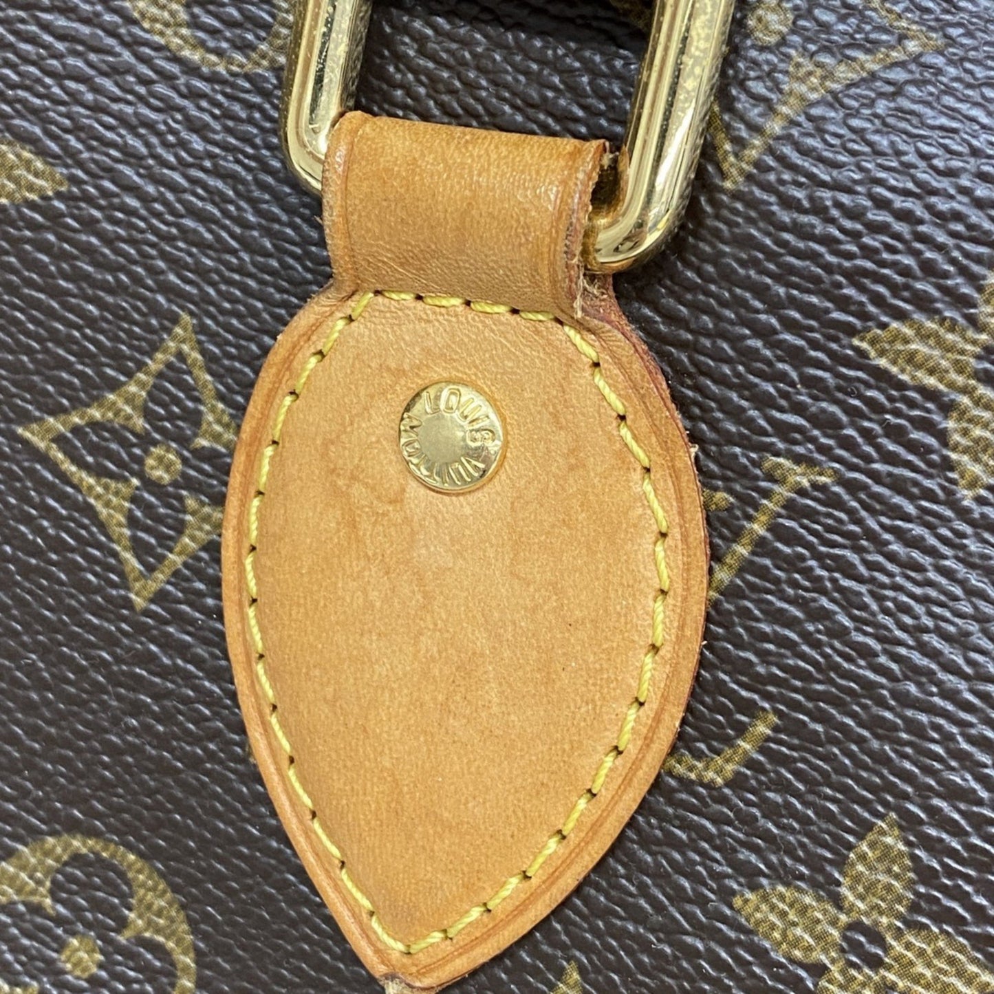 Louis Vuitton Palermo PM, Brown, Canvas, tote