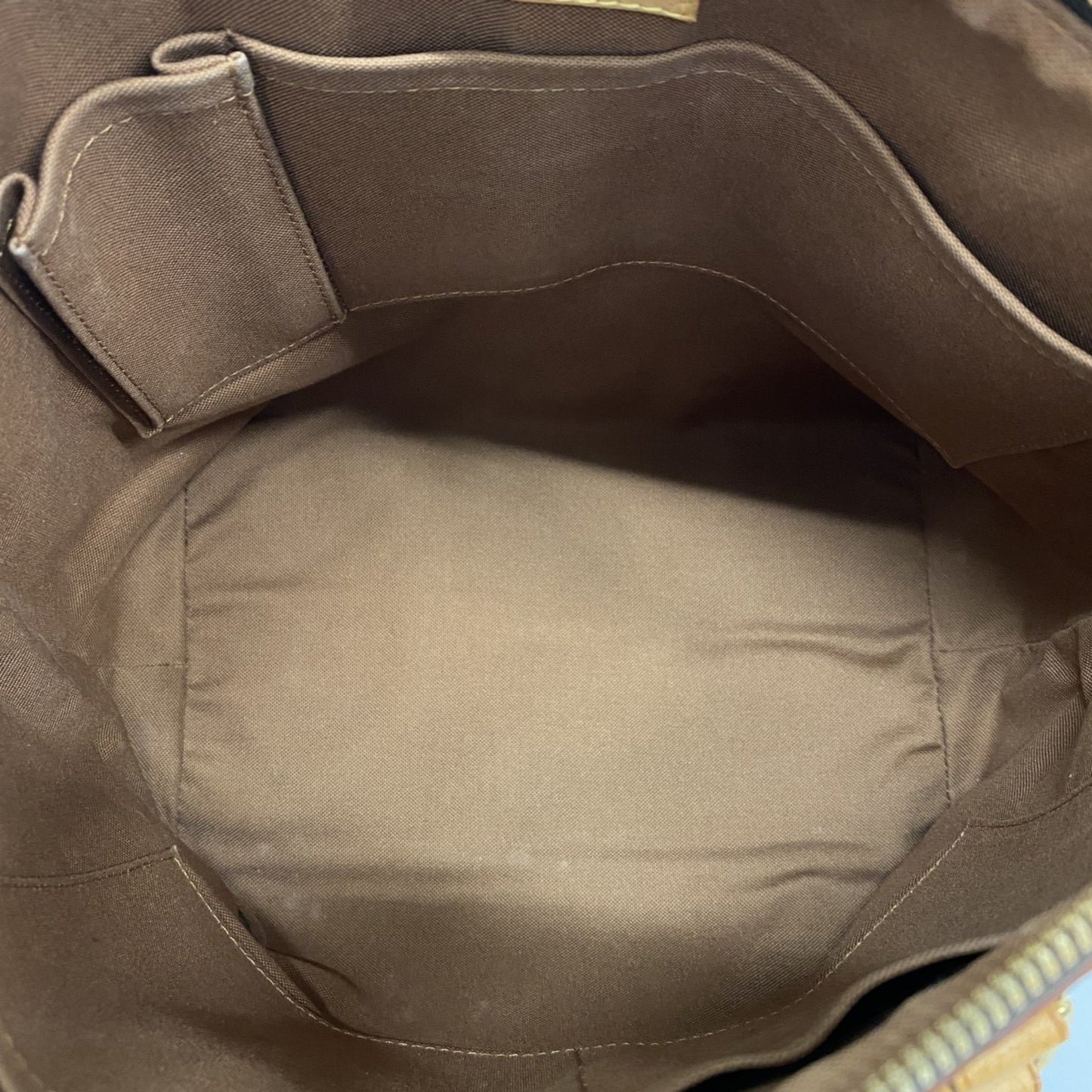 Louis Vuitton Palermo PM, Brown, Canvas, tote