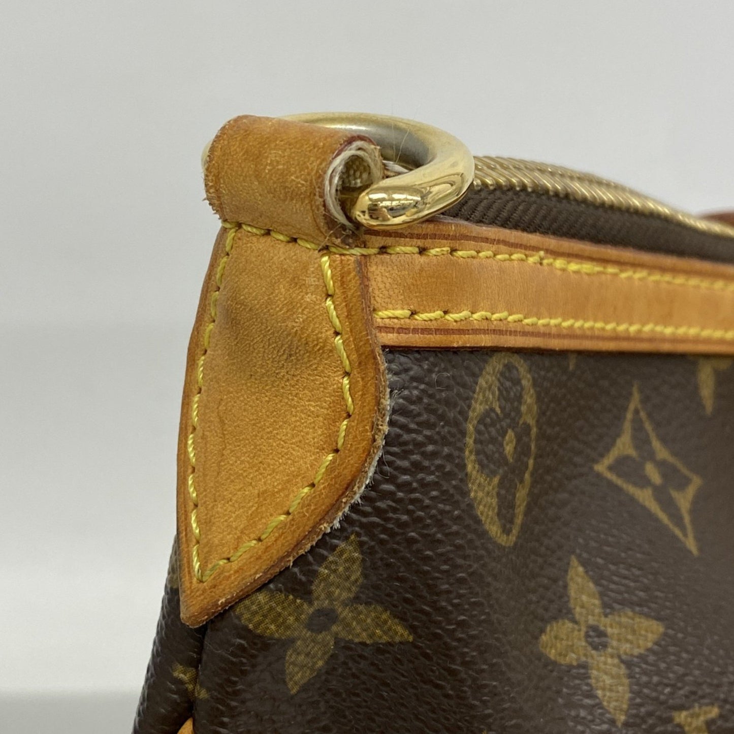 Louis Vuitton Palermo PM, Brown, Canvas, tote