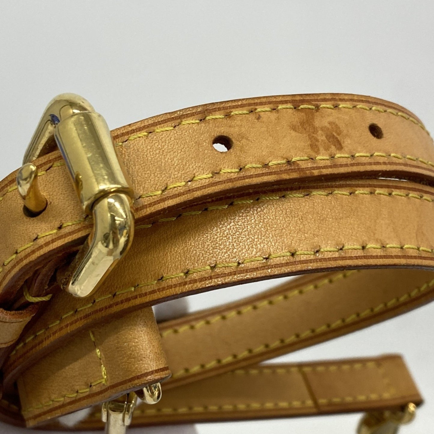 Louis Vuitton Palermo PM, Brown, Canvas, tote