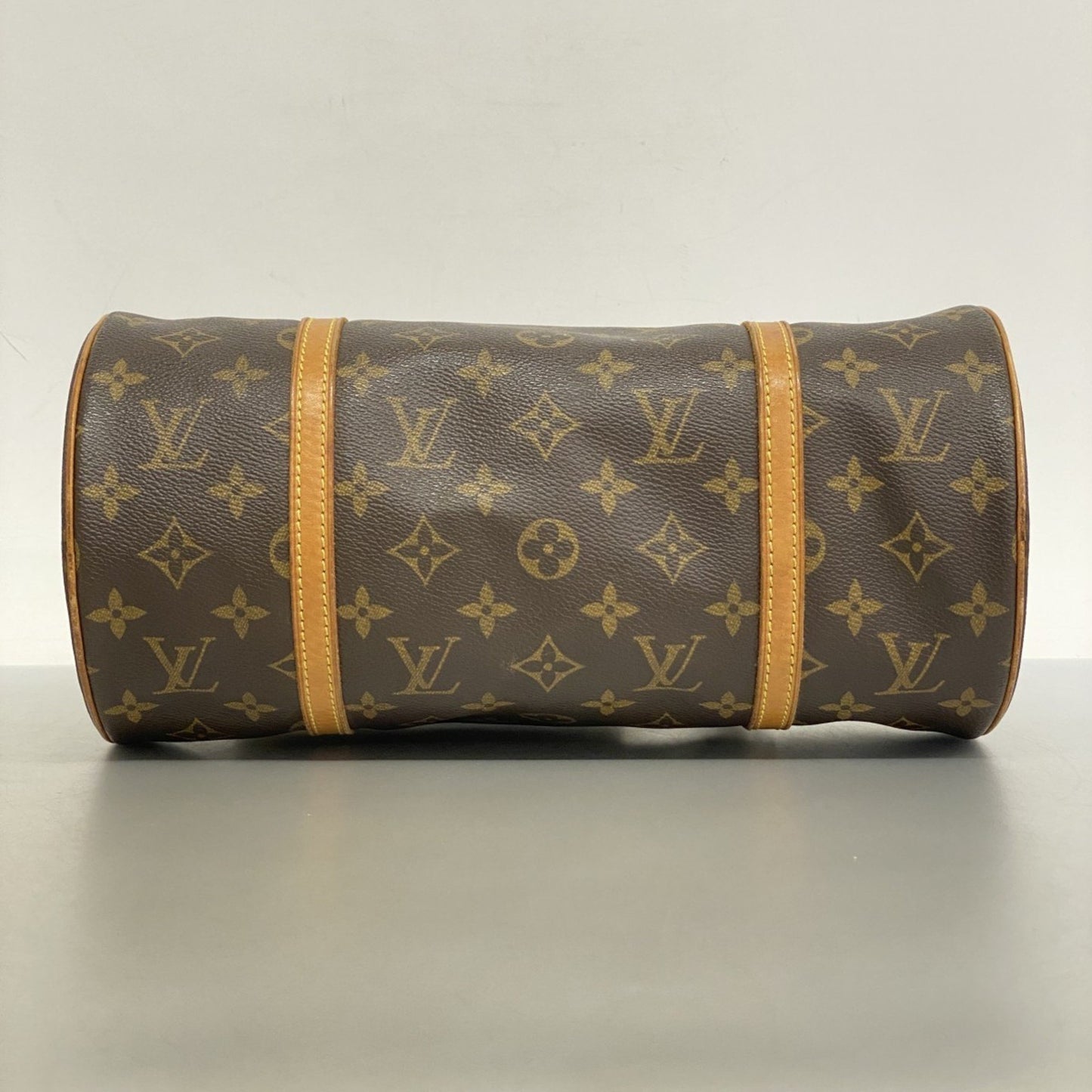 Louis Vuitton Papillon 30, Brown, Leather, handbag