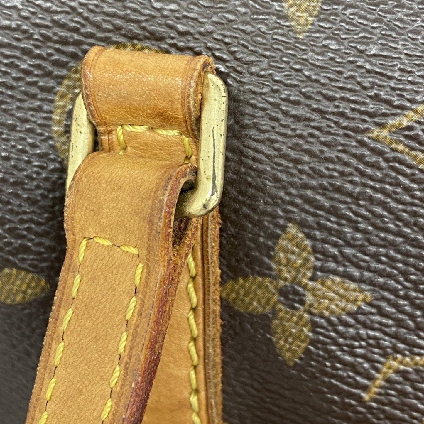 Louis Vuitton Papillon 30, Brown, Leather, handbag