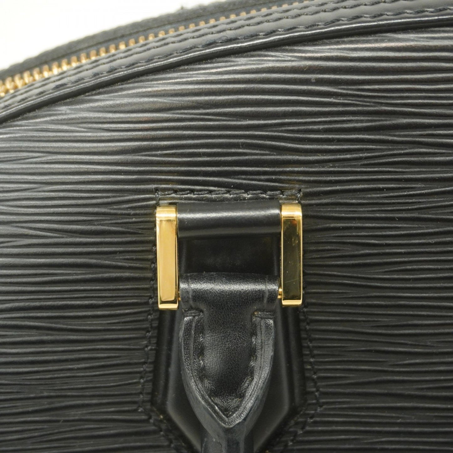 Louis Vuitton Jasmin, Black, Leather, handbag