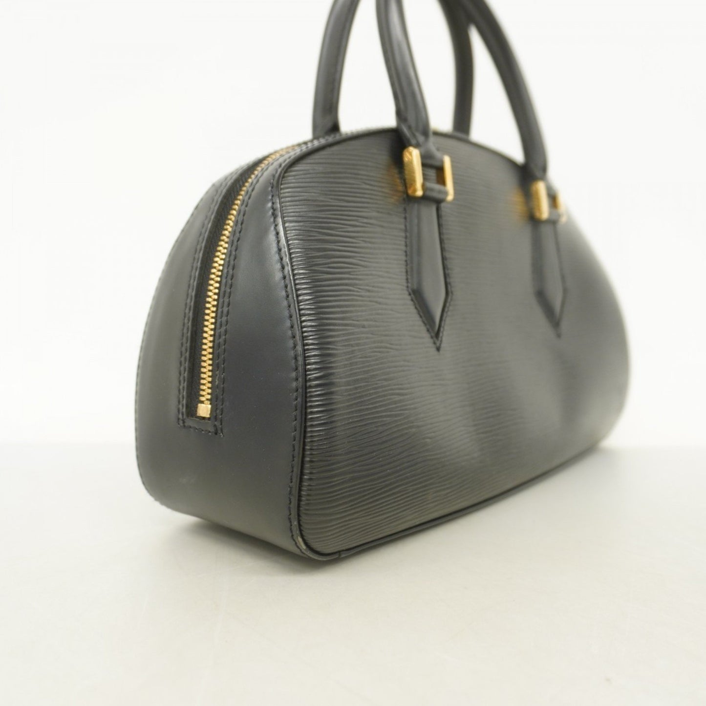 Louis Vuitton Jasmin, Black, Leather, handbag