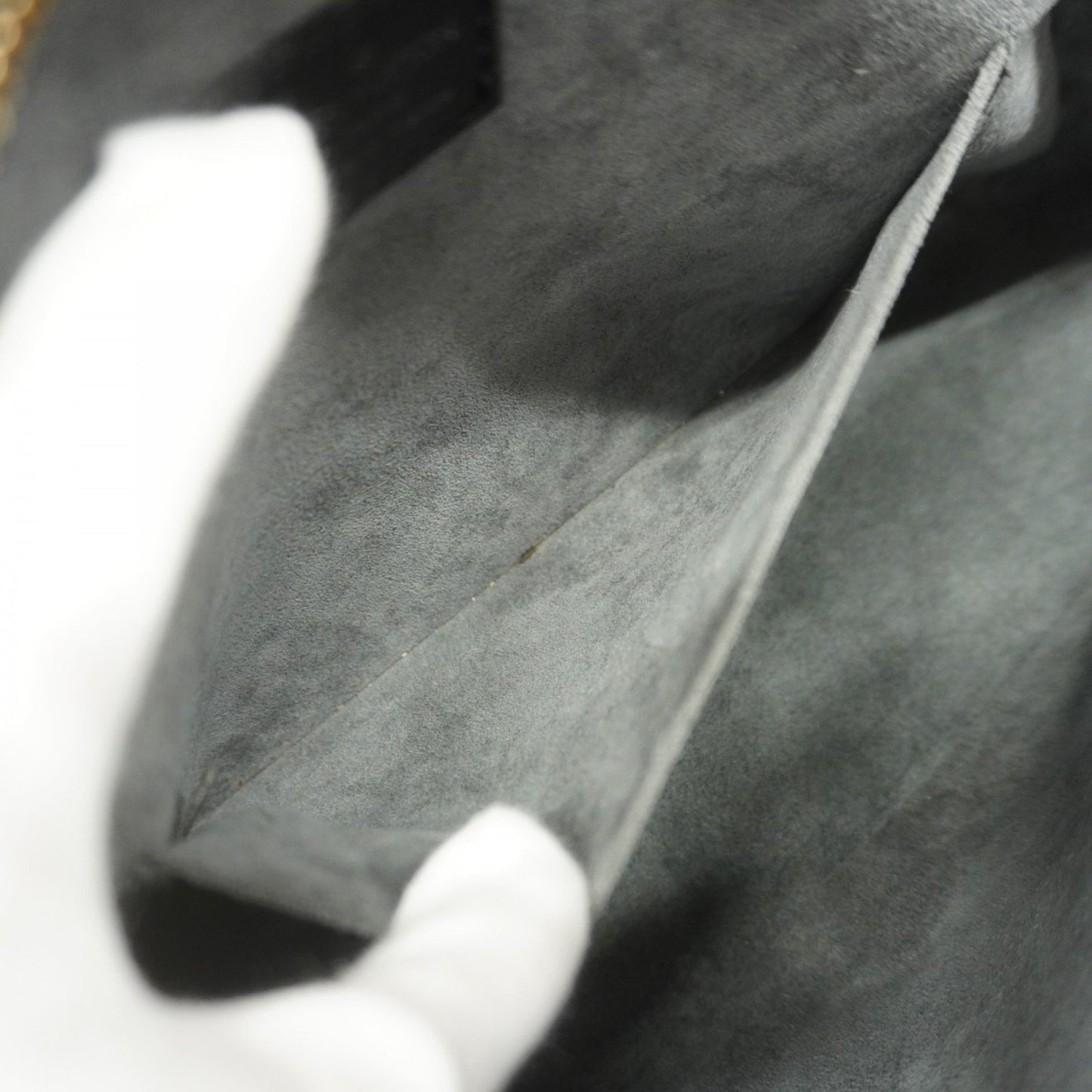 Louis Vuitton Jasmin, Black, Leather, handbag