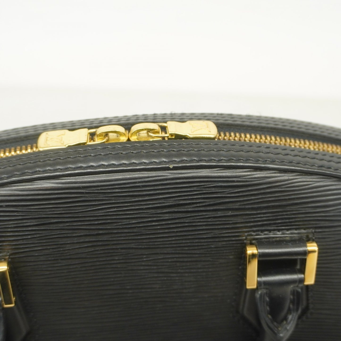 Louis Vuitton Jasmin, Black, Leather, handbag