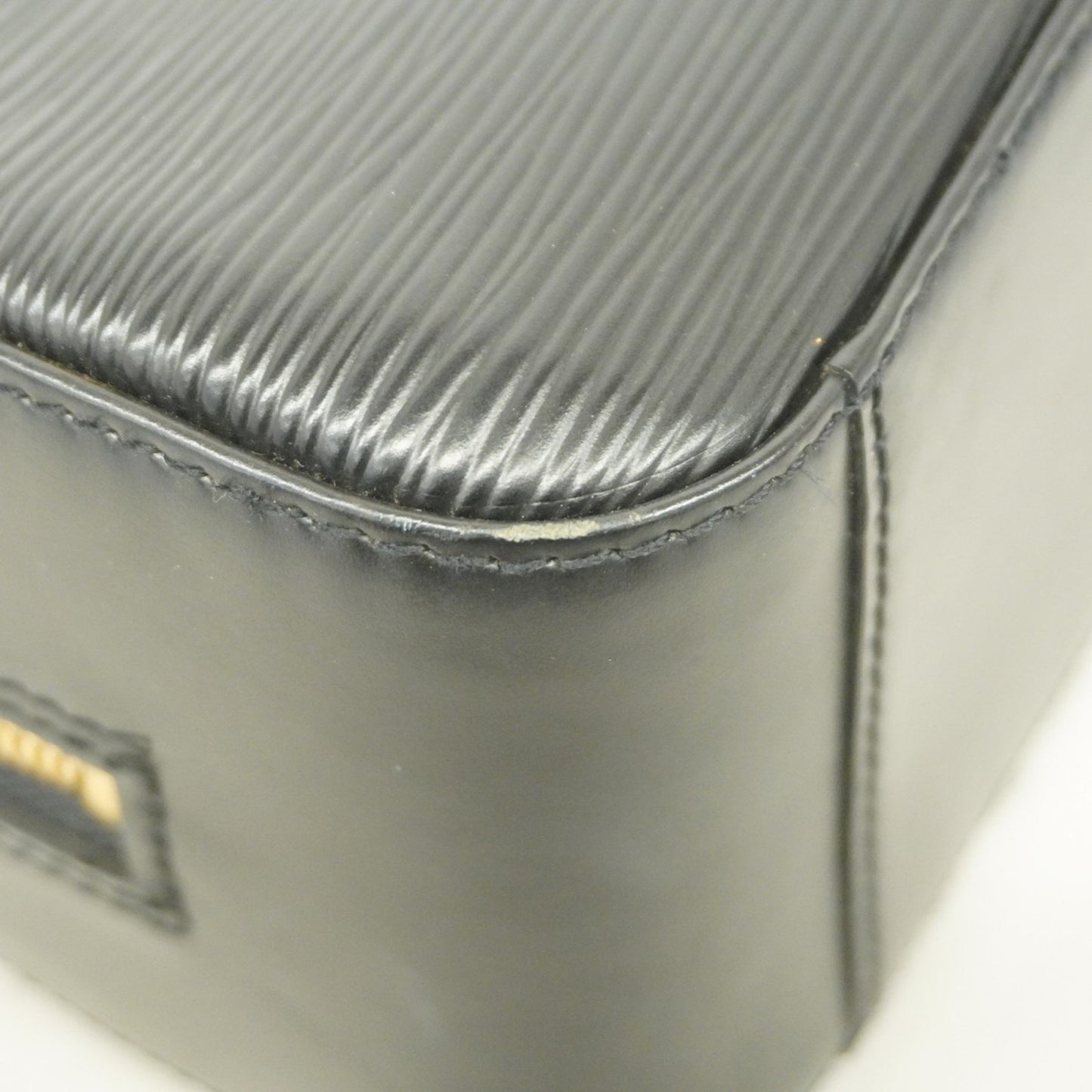 Louis Vuitton Jasmin, Black, Leather, handbag