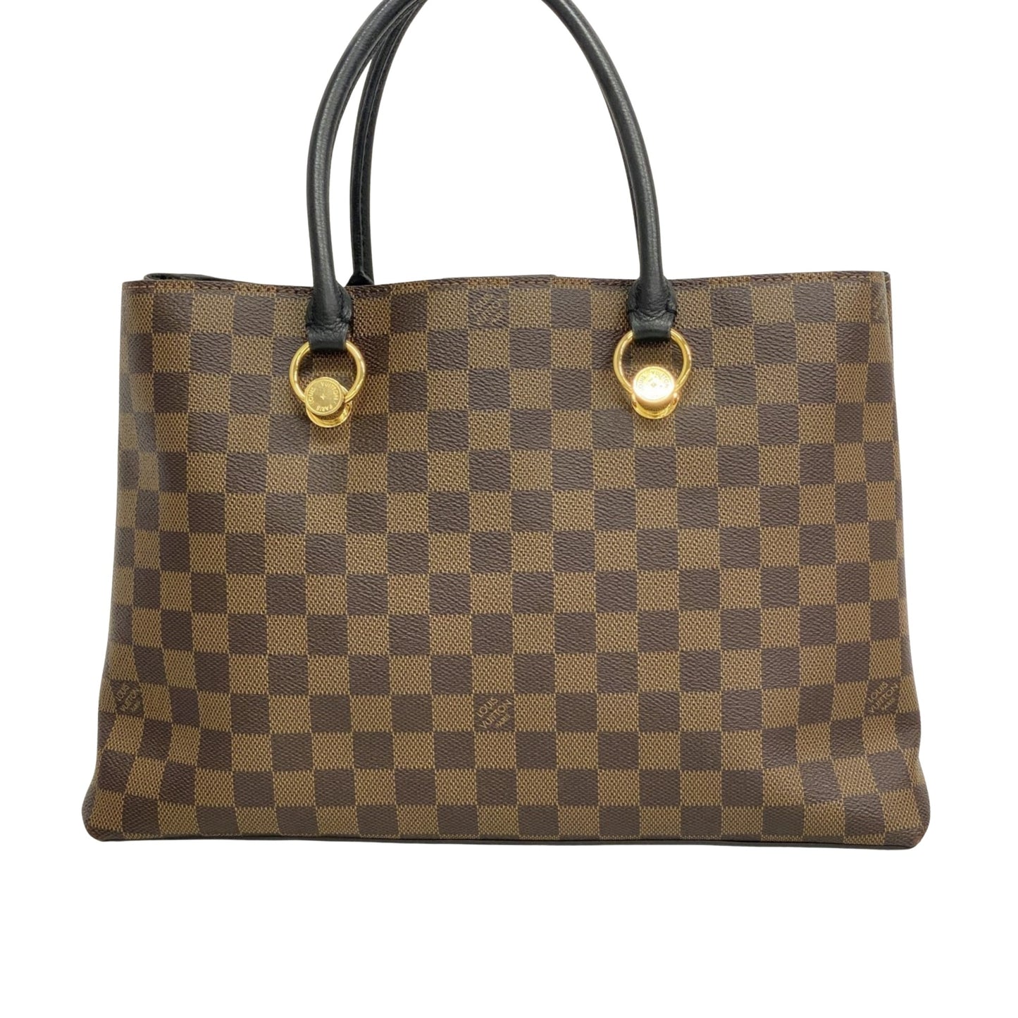 Louis Vuitton Riverside, Brown, Canvas, tote