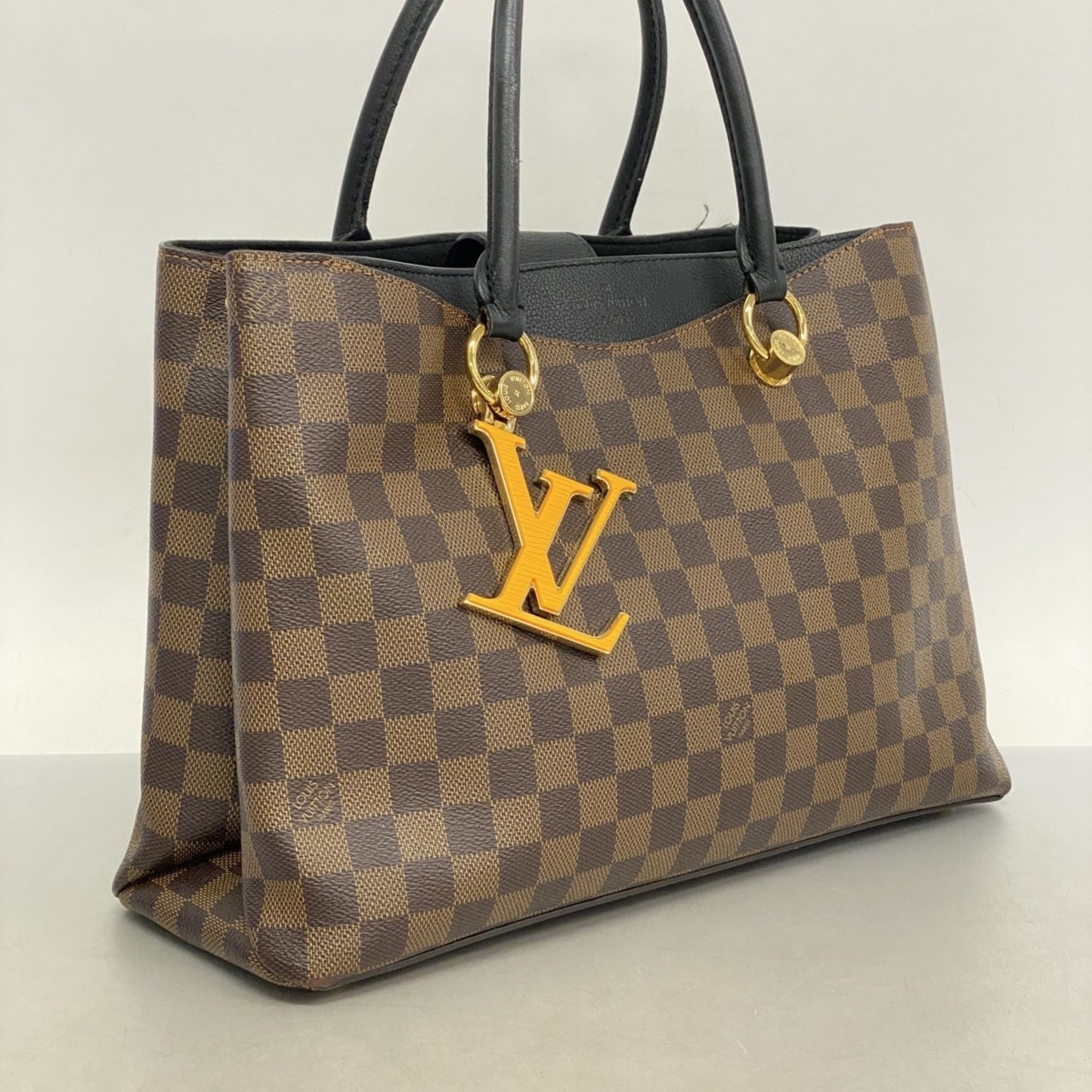 Louis Vuitton Riverside, Brown, Canvas, tote