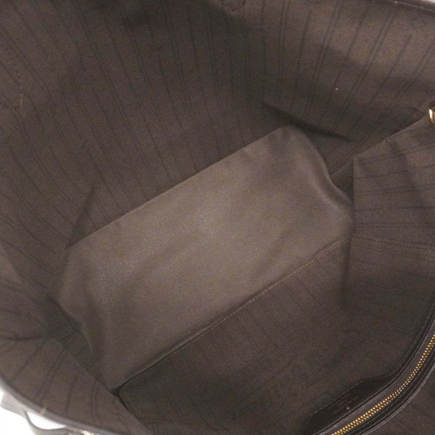 Louis Vuitton Neverfull MM, Brown, Canvas, tote