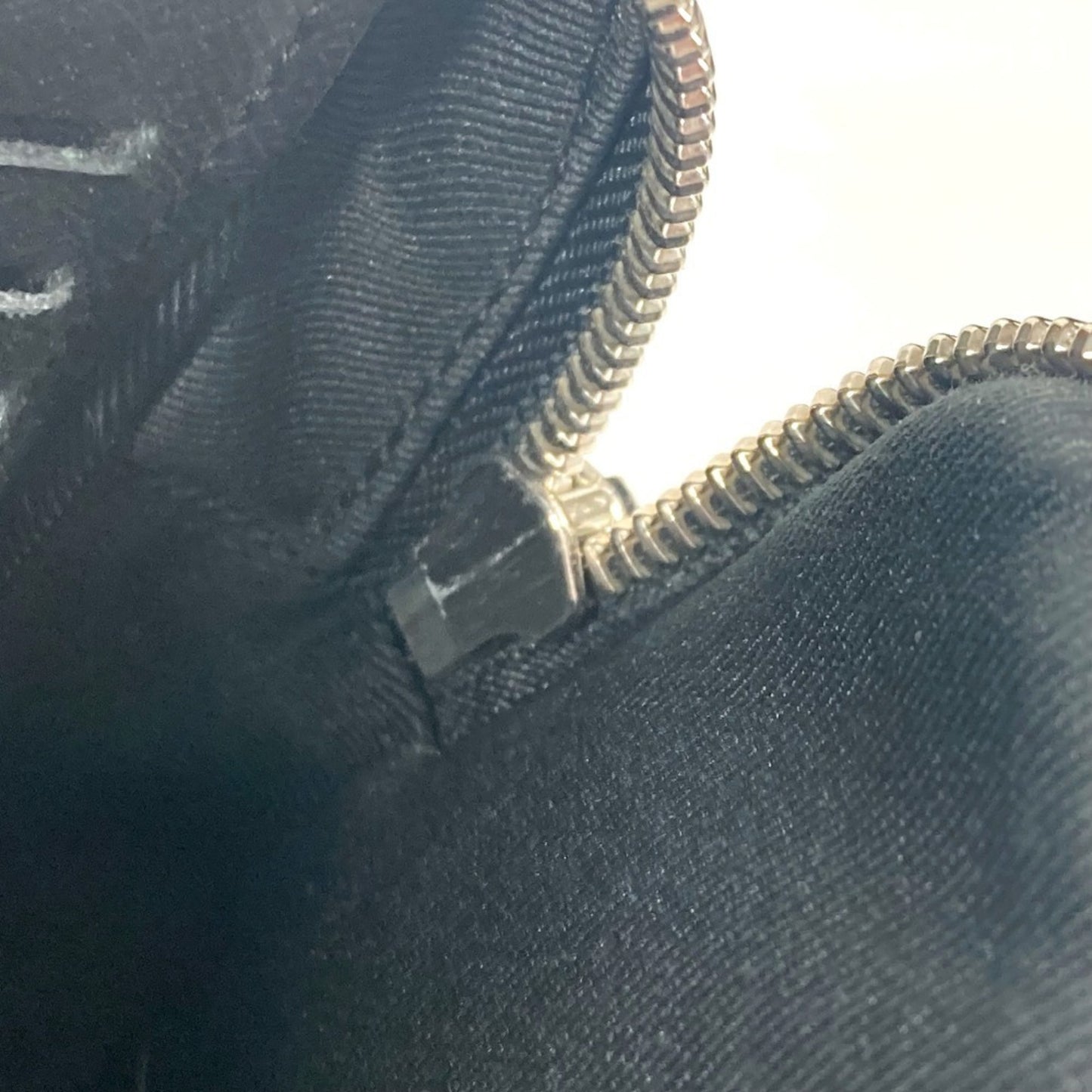 Louis Vuitton Alpha, Black, Canvas, clutch