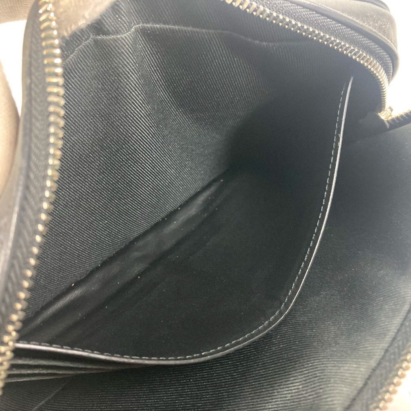 Louis Vuitton Alpha, Black, Canvas, clutch