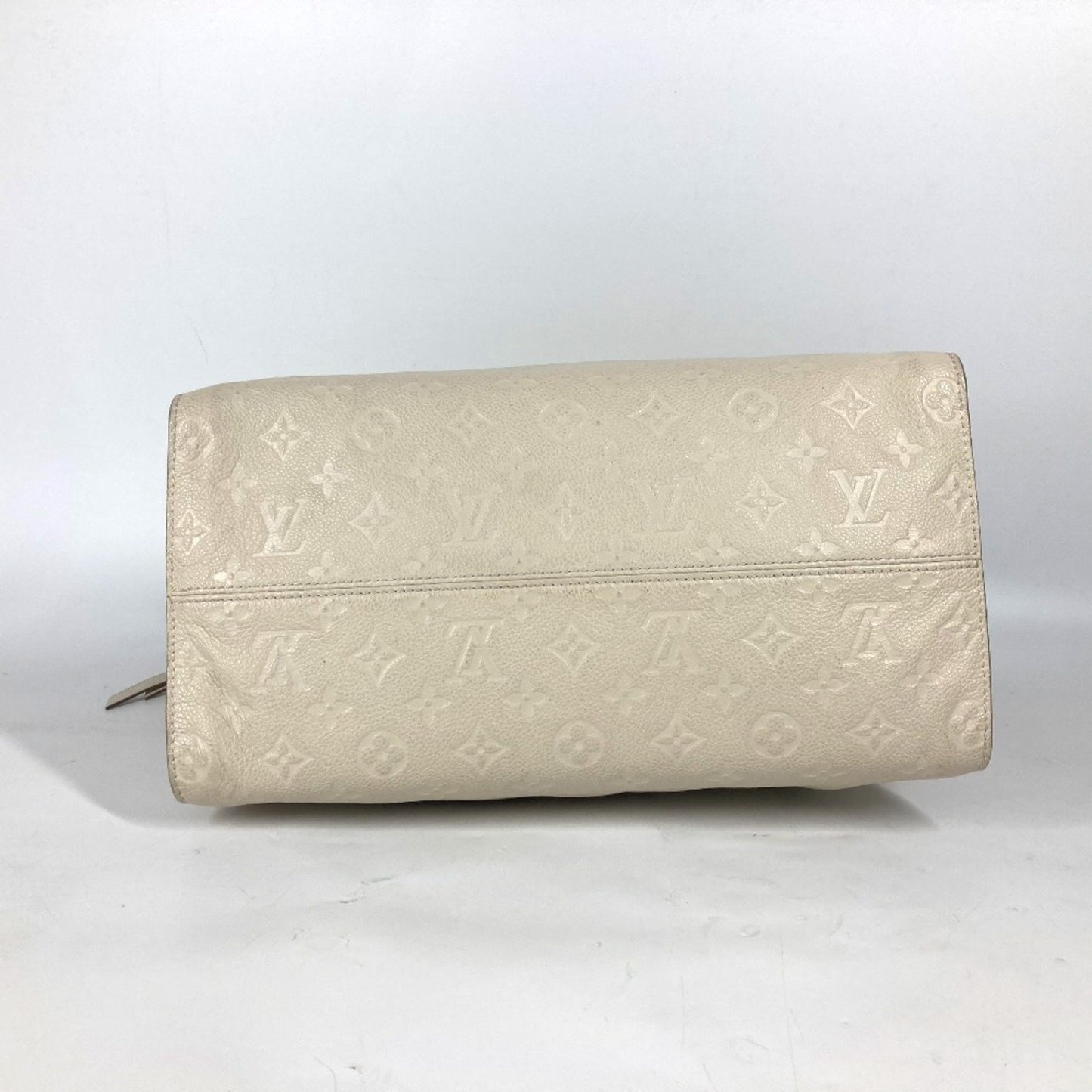 Louis Vuitton Lumineuse, White, Leather, tote