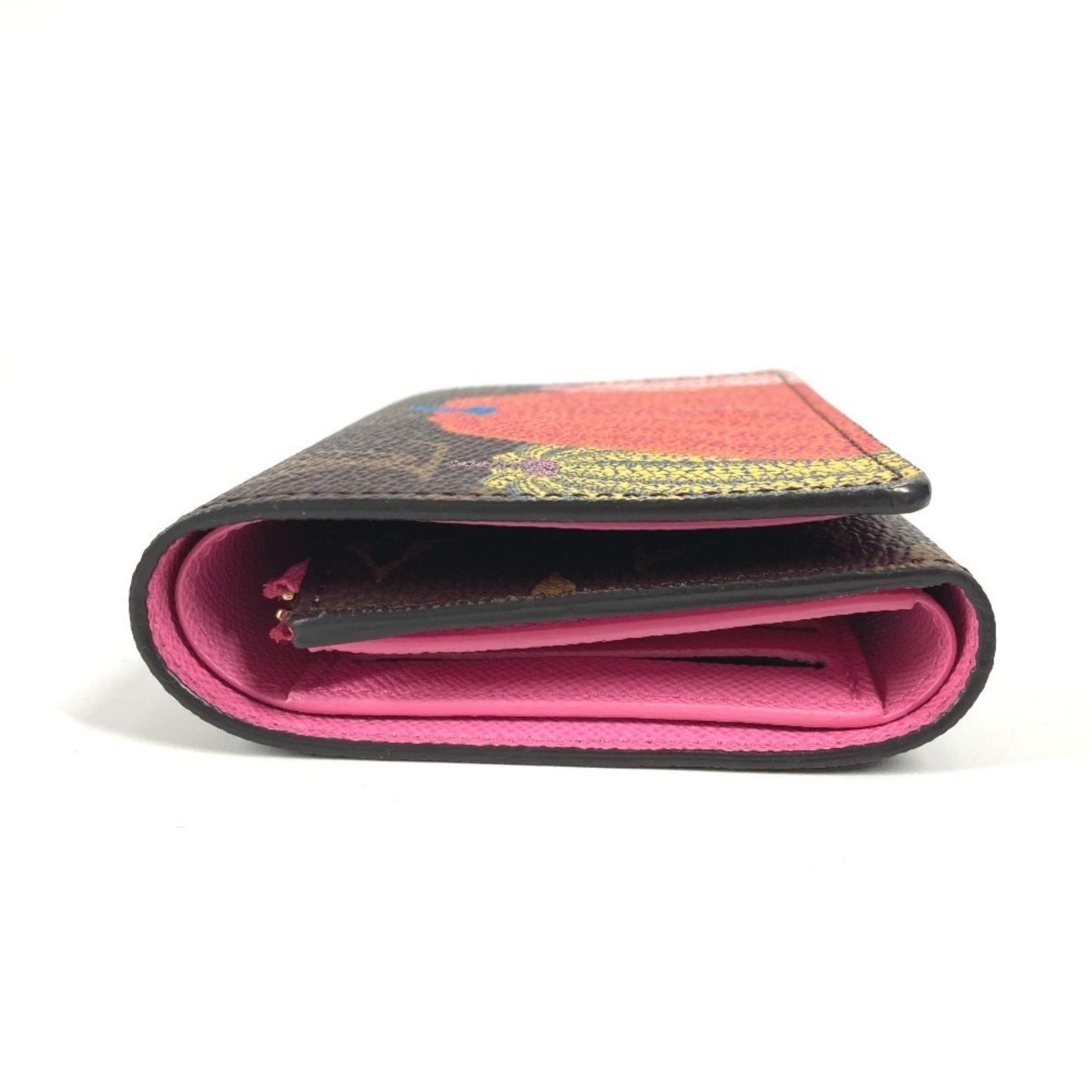 Louis Vuitton Portefeuille Victorine, Brown, Canvas, wallet