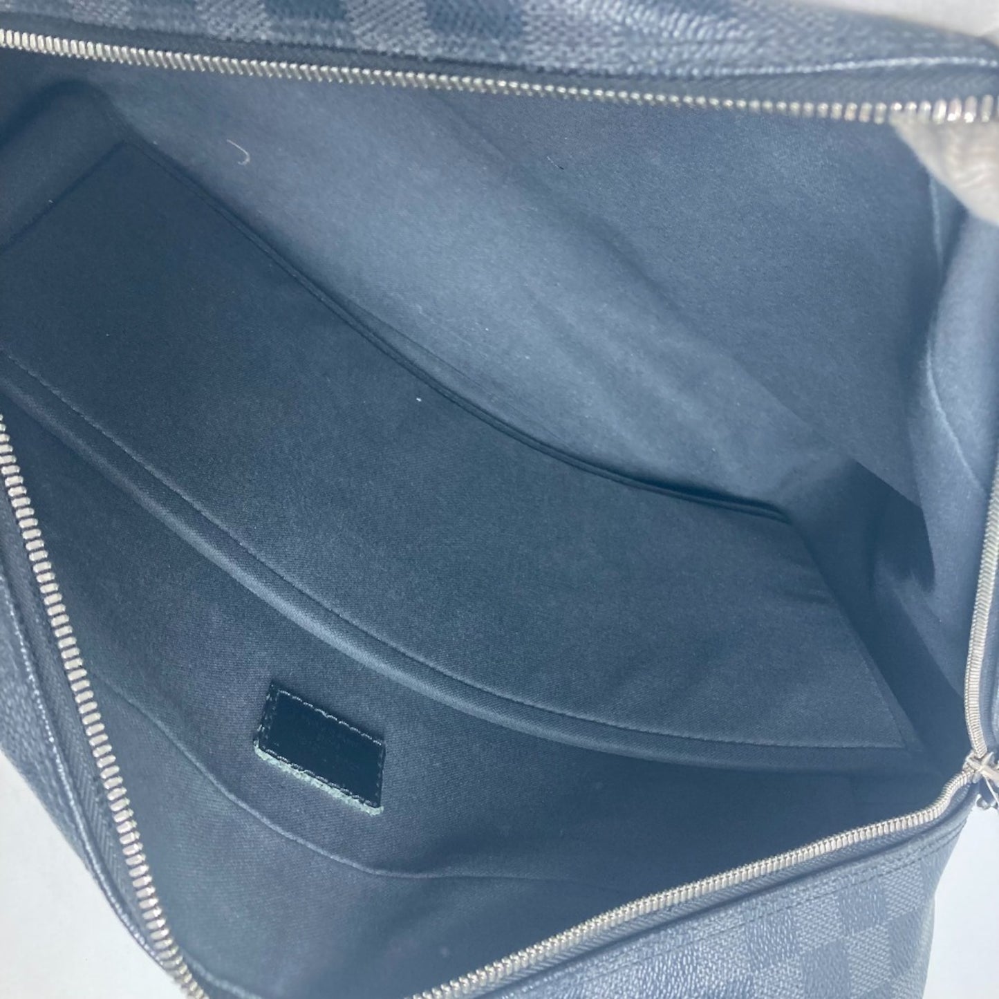 Louis Vuitton Icare, Black, Canvas, briefcase