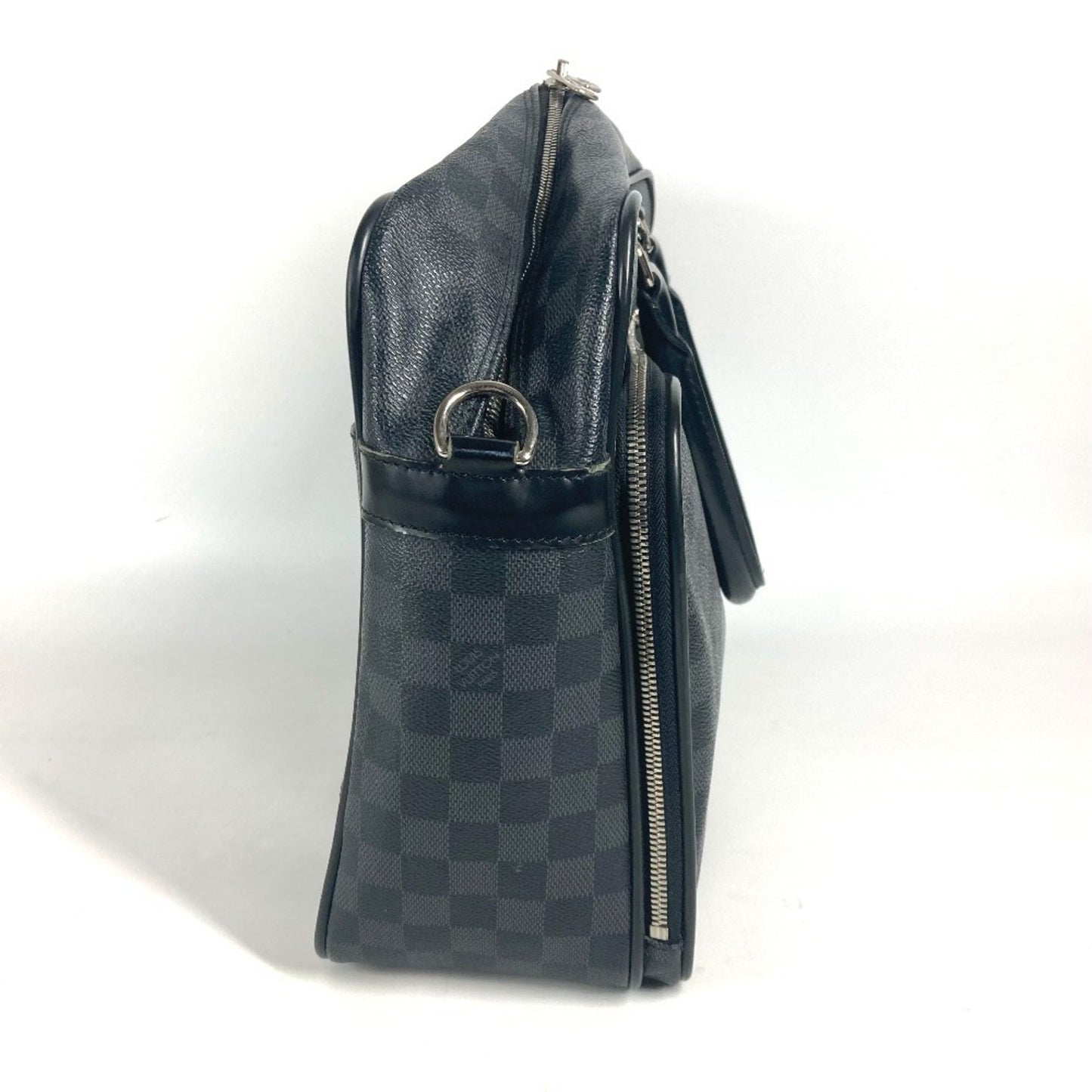 Louis Vuitton Icare, Black, Canvas, briefcase