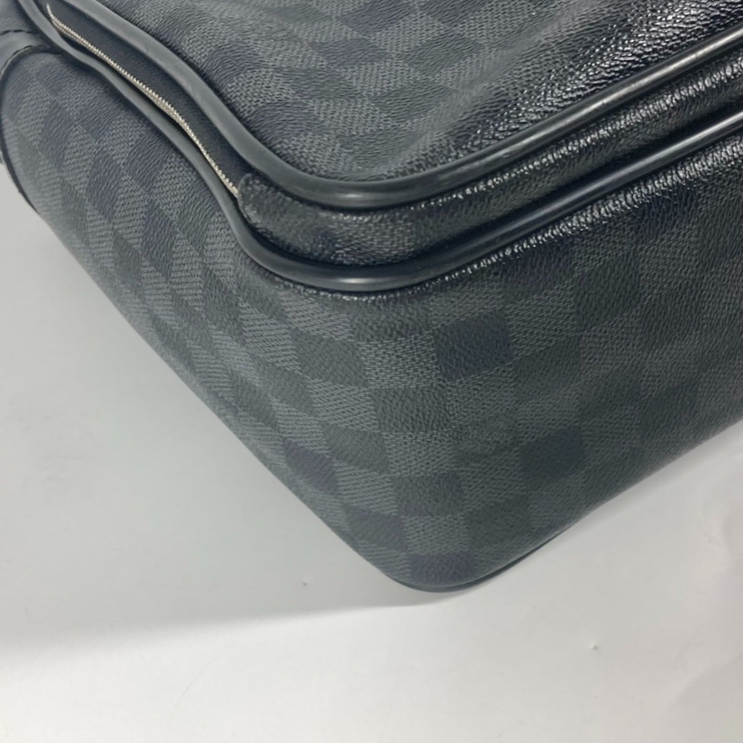 Louis Vuitton Icare, Black, Canvas, briefcase