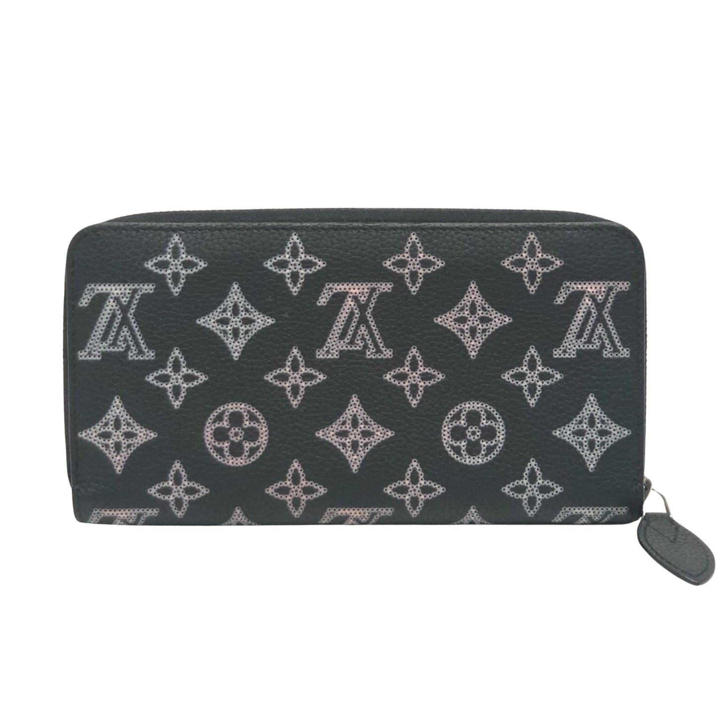 Louis Vuitton Portefeuille zippy, Black, Leather, wallet