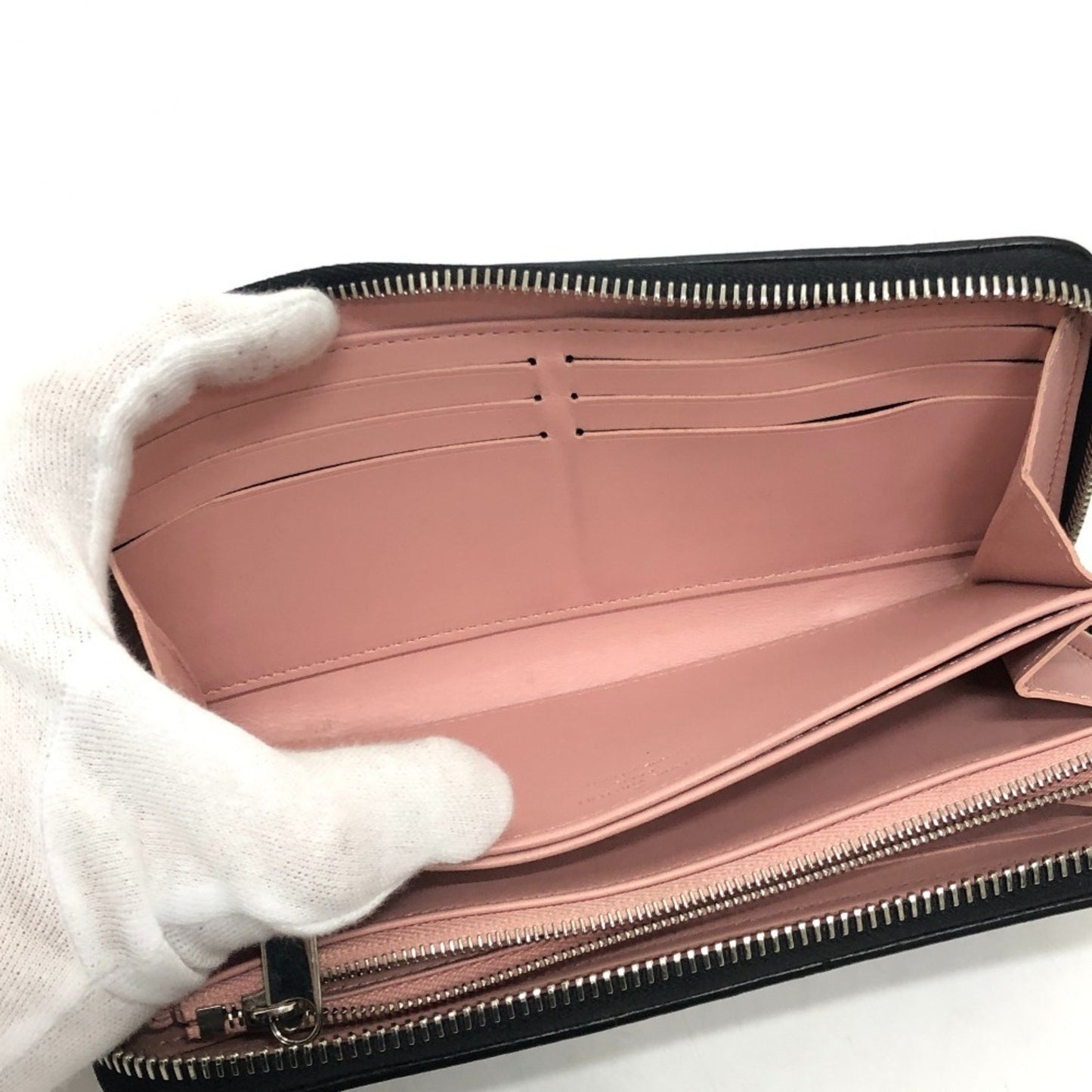 Louis Vuitton Portefeuille zippy, Black, Leather, wallet