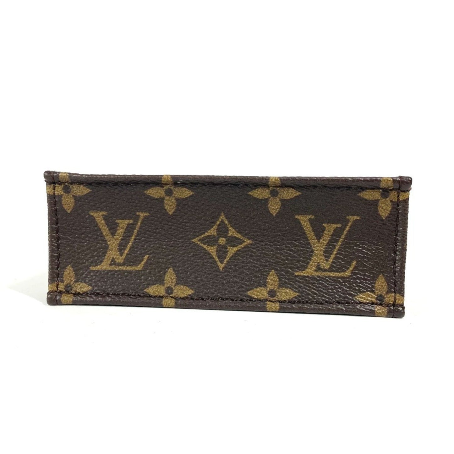 Louis Vuitton Sac Plat, Brown, Canvas, tote