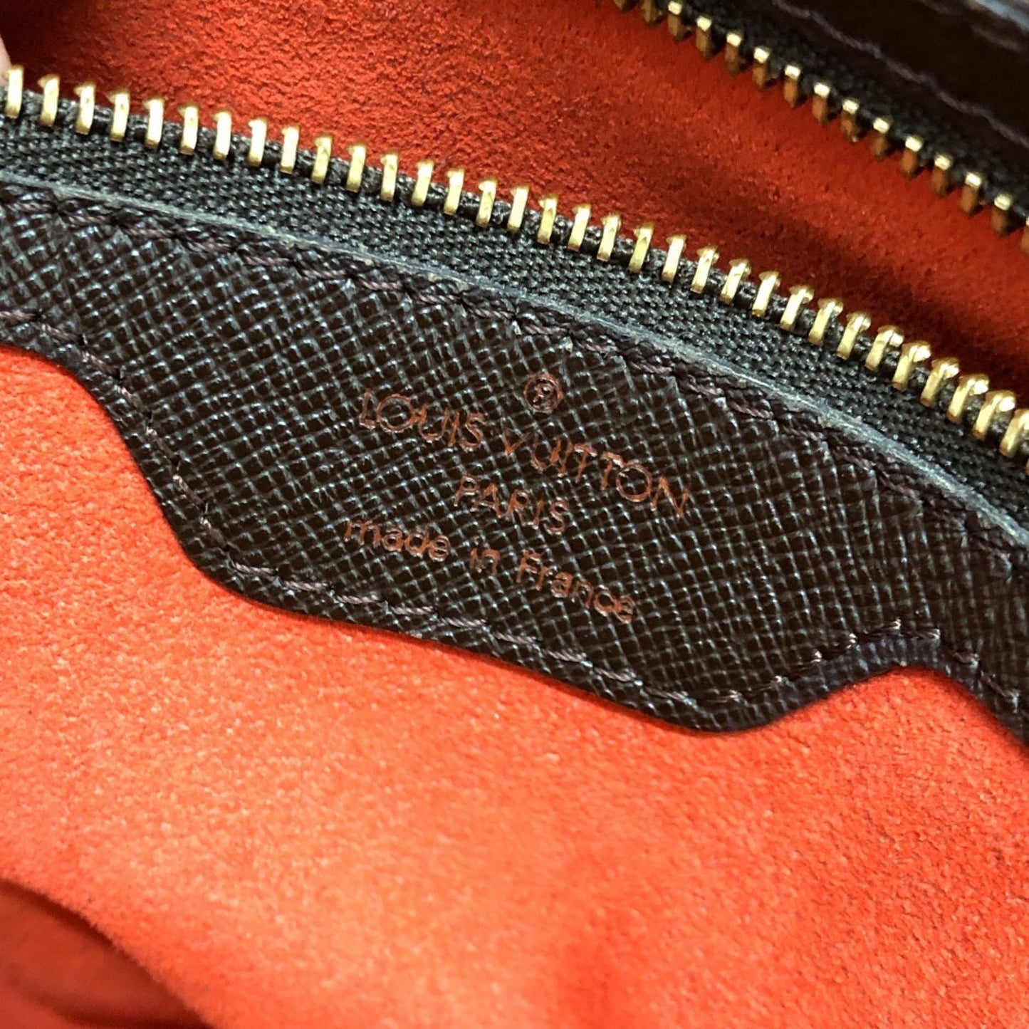 Louis Vuitton Brera, Brown, Canvas, handbag