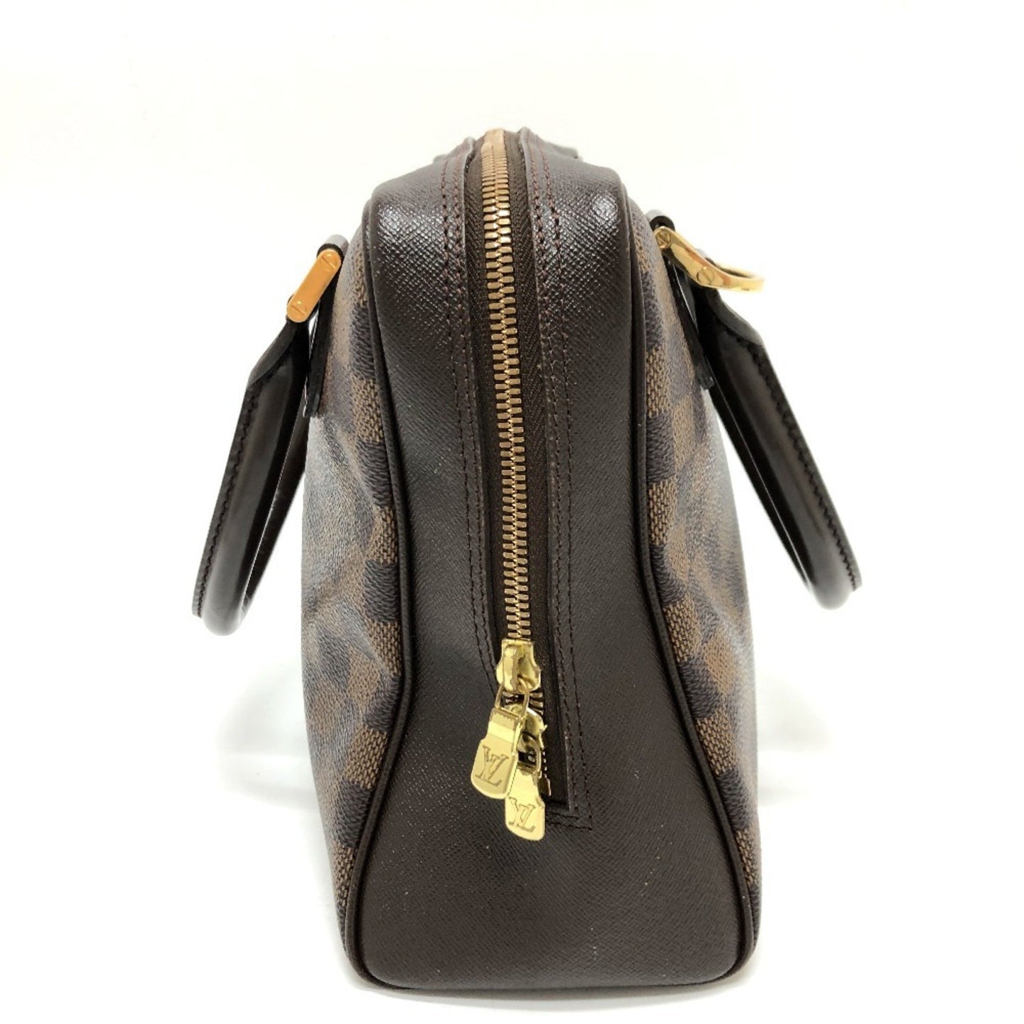Louis Vuitton Brera, Brown, Canvas, handbag